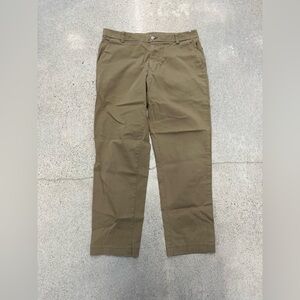 Lululemon Men’s Commission ABC Pants Trousers Warpstreme Dark Tan Size 31